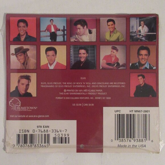 Elvis Presley, deck of playing cards plus a 16 month Vintage Mini calendar - Picture 11 of 11